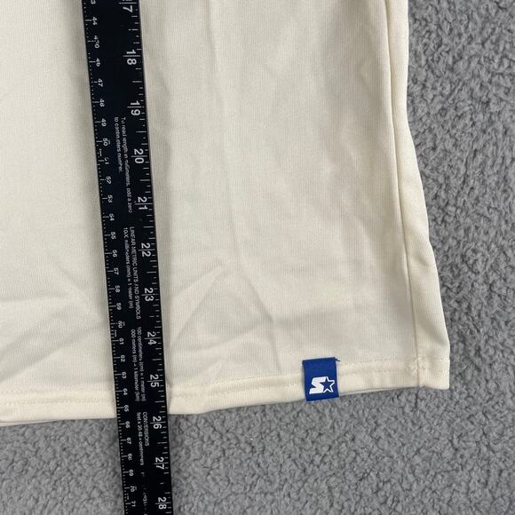 Starter Women's Small White NFL LV Raiders Polyester Short Sleeve Fan Shirt - Picture 7 of 9